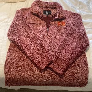 Chi O zip up pullover